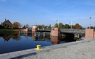 Awaria Mostu Dolnego w Elblągu. Obiekt jest niedostępny dla rowerzystów i pieszych